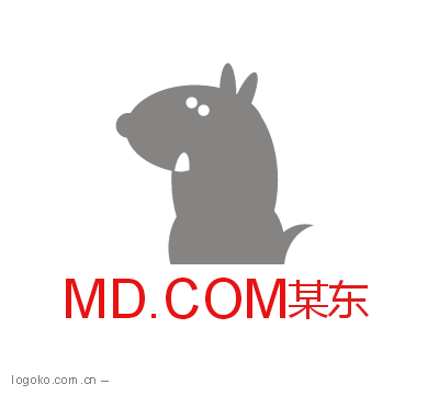 MD.COM某东logo设计