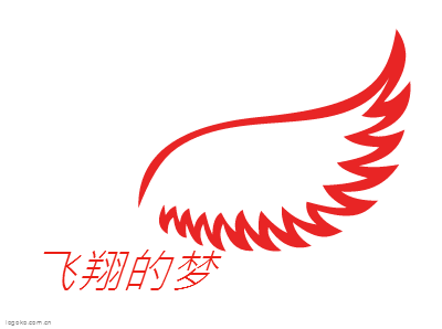 飞翔的梦logo设计