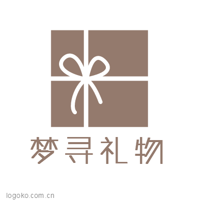 梦寻礼物logo设计