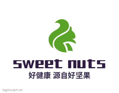sweet nutslogo设计