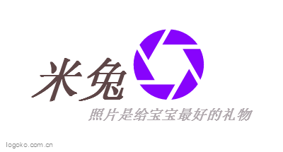 米兔logo设计