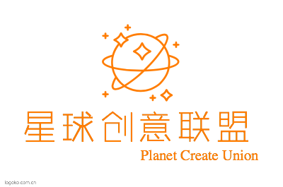 星球创意联盟logo设计
