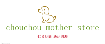 chouchou mother storelogo设计