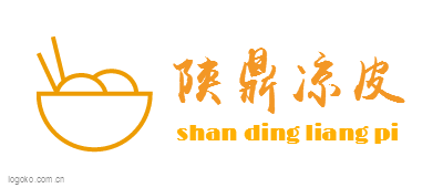 陕鼎凉皮logo设计