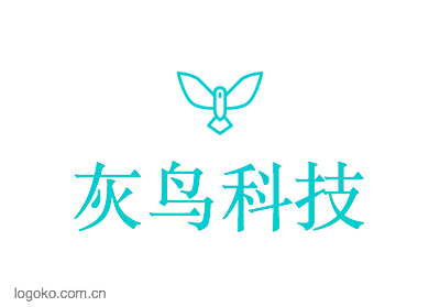 灰鸟科技logo设计