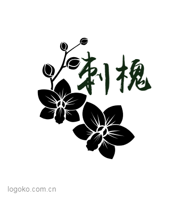 刺槐logo设计