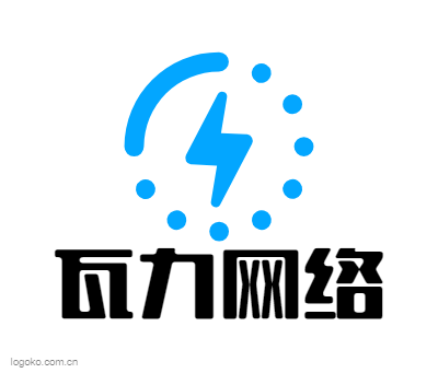 瓦力网络logo设计