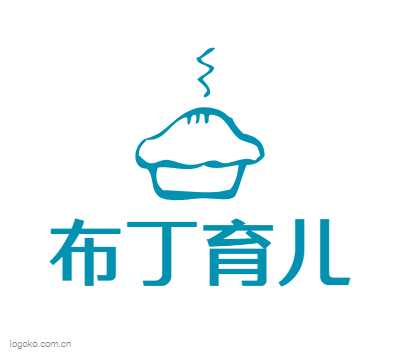 布丁育儿logo设计