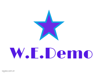 W.E.Demologo设计