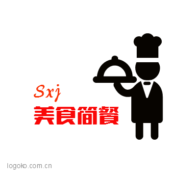 美食简餐logo设计