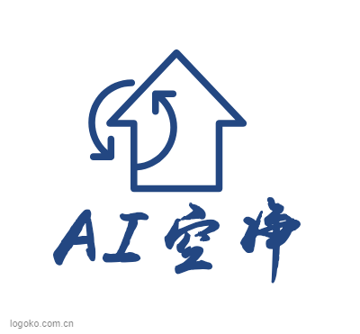 AI空净logo设计