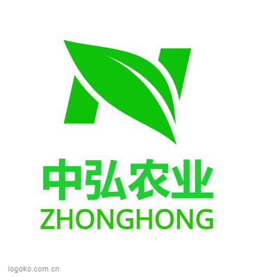 中弘农业logo设计