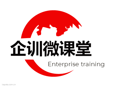 企训微课堂logo设计