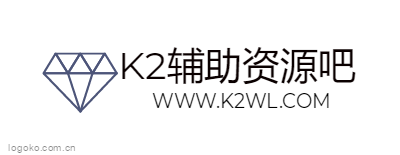 K2辅助资源吧logo设计