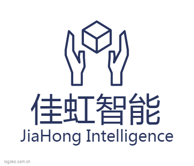 佳虹智能logo设计