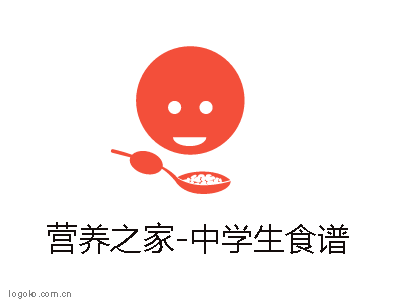 营养之家-中学生食谱logo设计