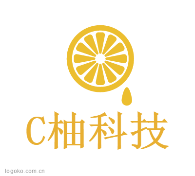 C柚科技logo设计