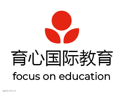 育心国际教育logo设计
