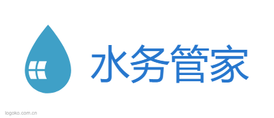 水务管家logo设计
