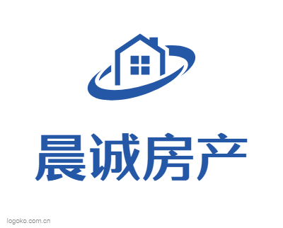 晨诚房产logo设计