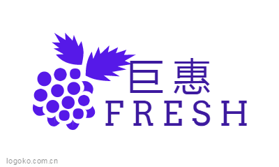 巨 惠logo设计