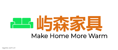 屿森家具logo设计
