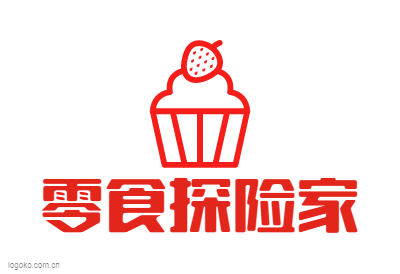 零食探险家logo设计