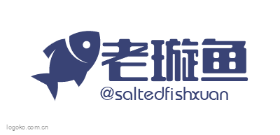 老璇鱼logo设计