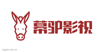 幕驴影视logo设计