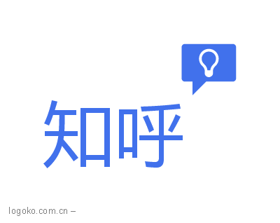 知呼logo设计