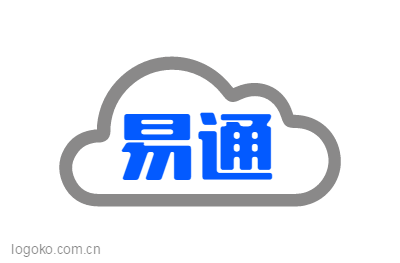 易通logo设计