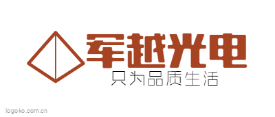 军越光电logo设计