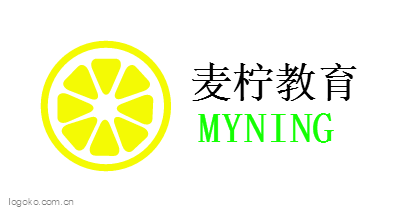 麦柠教育logo设计