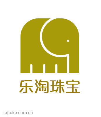 乐淘珠宝logo设计