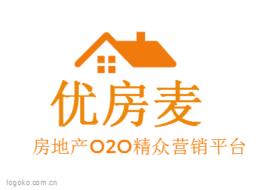 优房麦logo设计