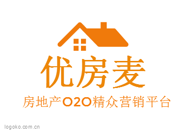 优房麦logo设计