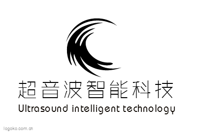 超音波智能科技logo设计