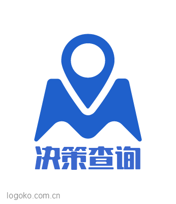 决策查询logo设计