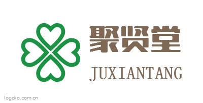 聚贤堂logo设计