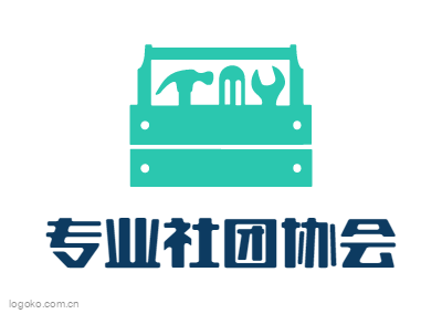 专业社团协会logo设计