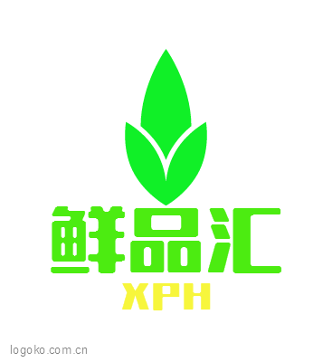 鲜品汇logo设计