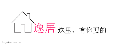 逸居logo设计