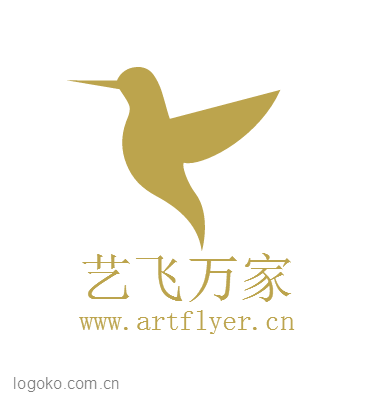 艺飞万家logo设计