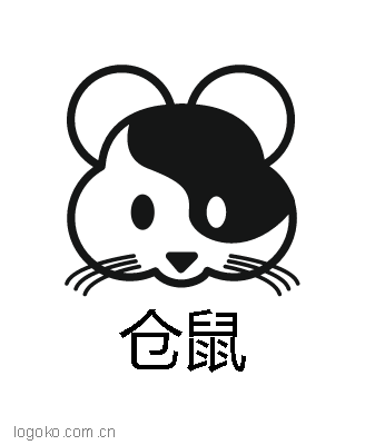 仓鼠logo设计