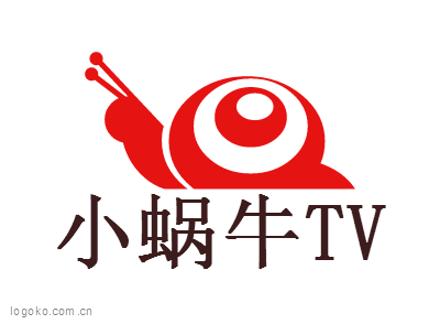 小蜗牛TVlogo设计