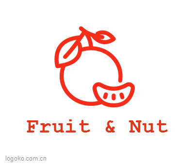 Fruit & Nutlogo设计