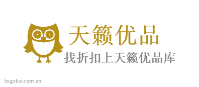 天籁优品logo设计