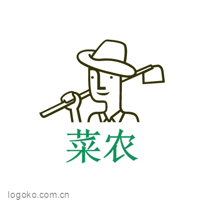 菜农logo设计