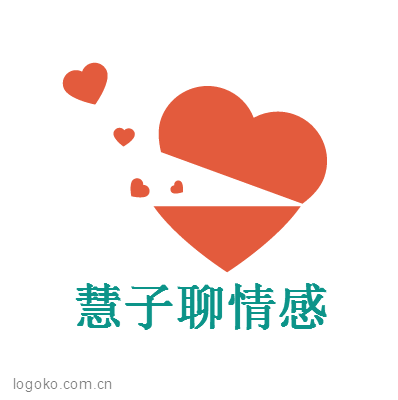 慧子聊情感logo设计