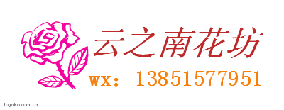 云之南花坊logo设计